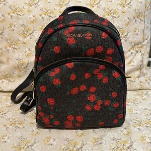 Abbey Medium Pebbled Leather Backpack